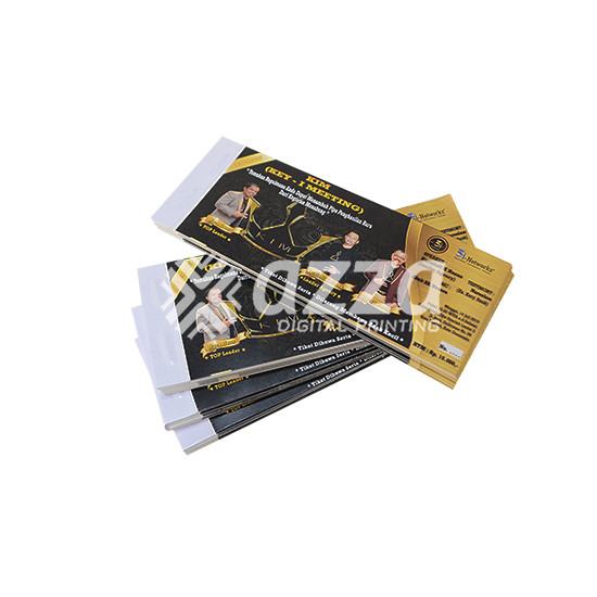 TIKET (ISI 50 LMBAR + JILID PORPORASI) 5X13cm
