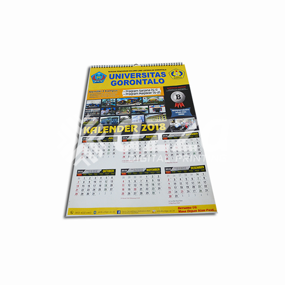 Kalender Dinding 31x46cm